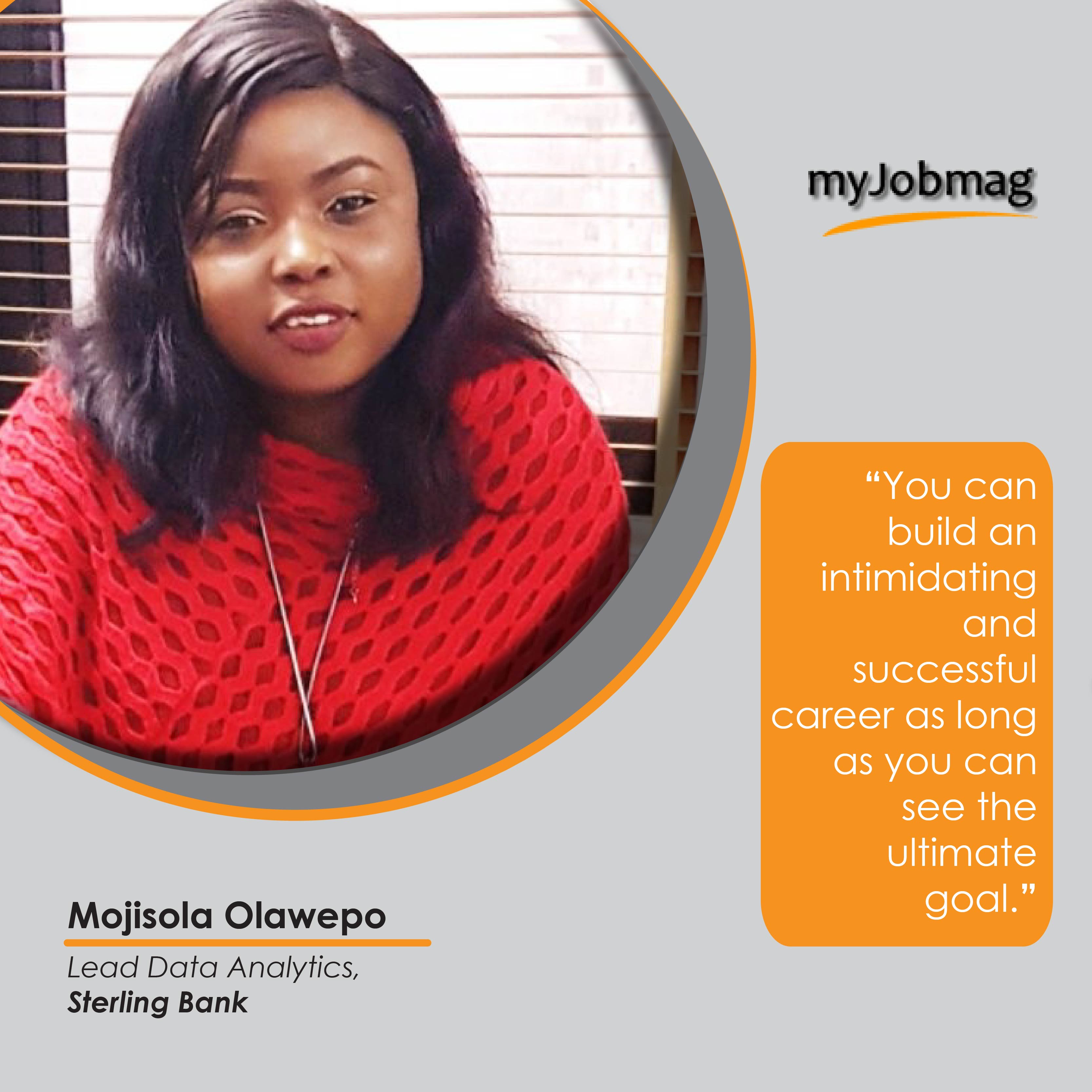 Mojisola Olawepo career advice MyJobmag