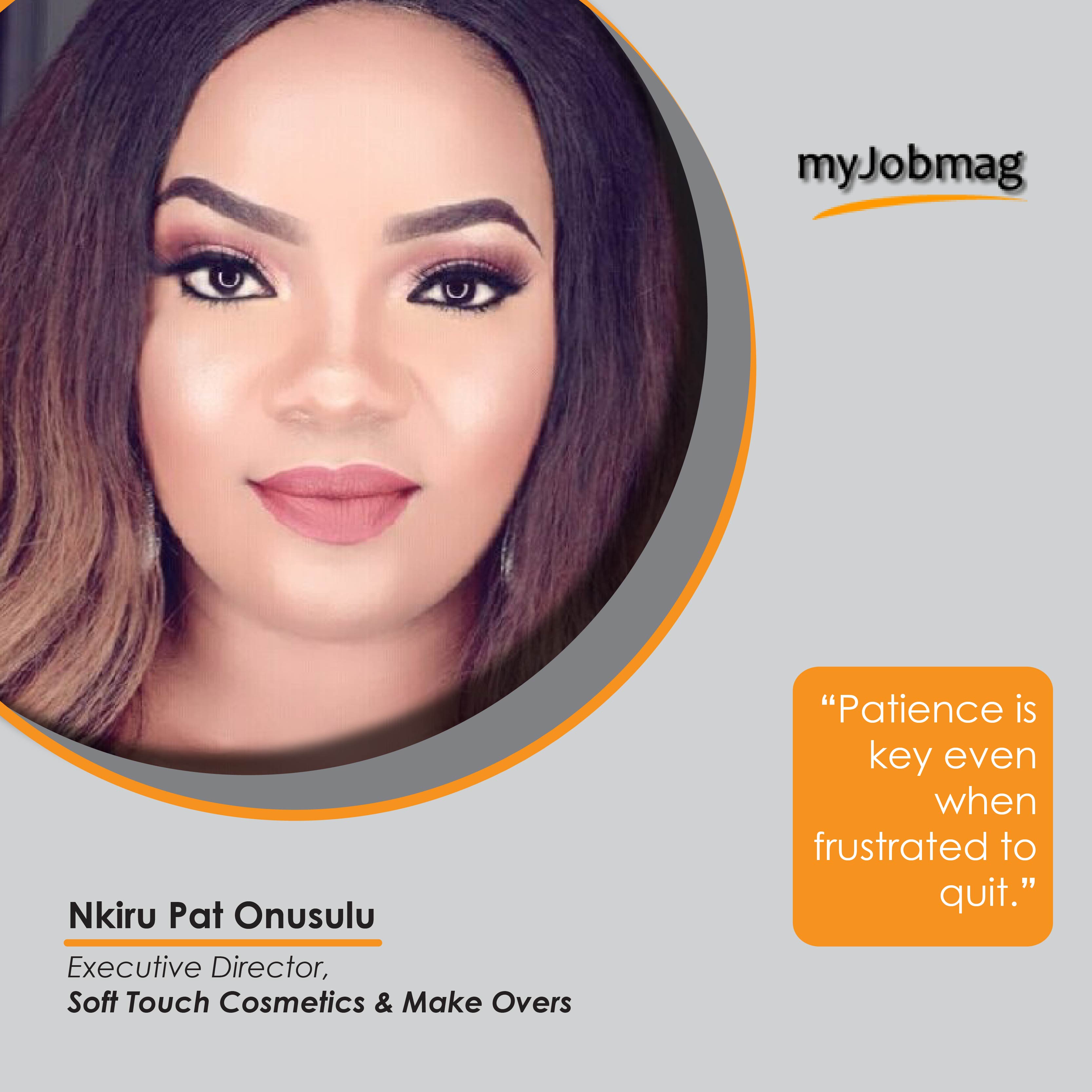 Nkiru Pat Onusulu career advice MyJobMag