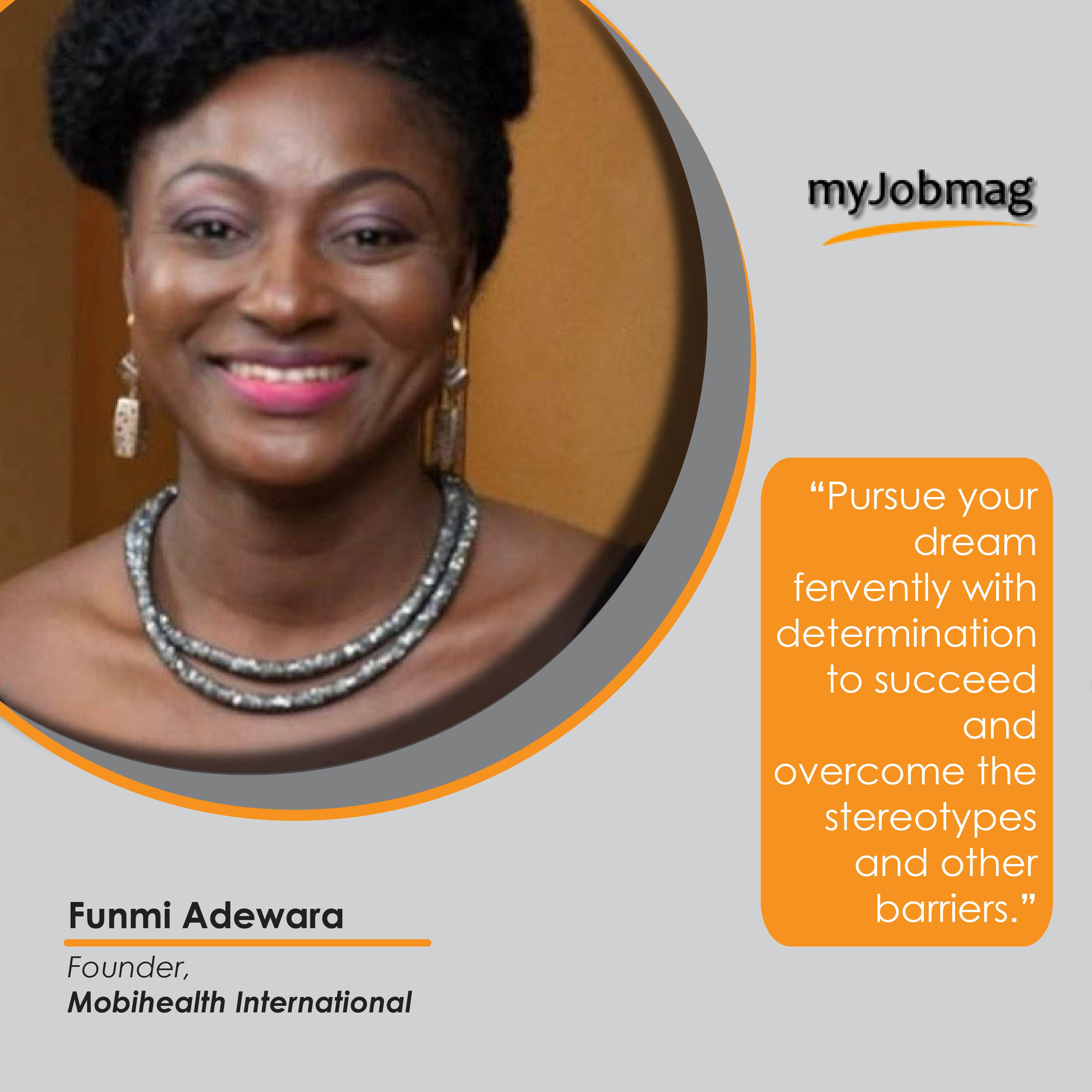 Funmi Adewara career advice MyJobMag