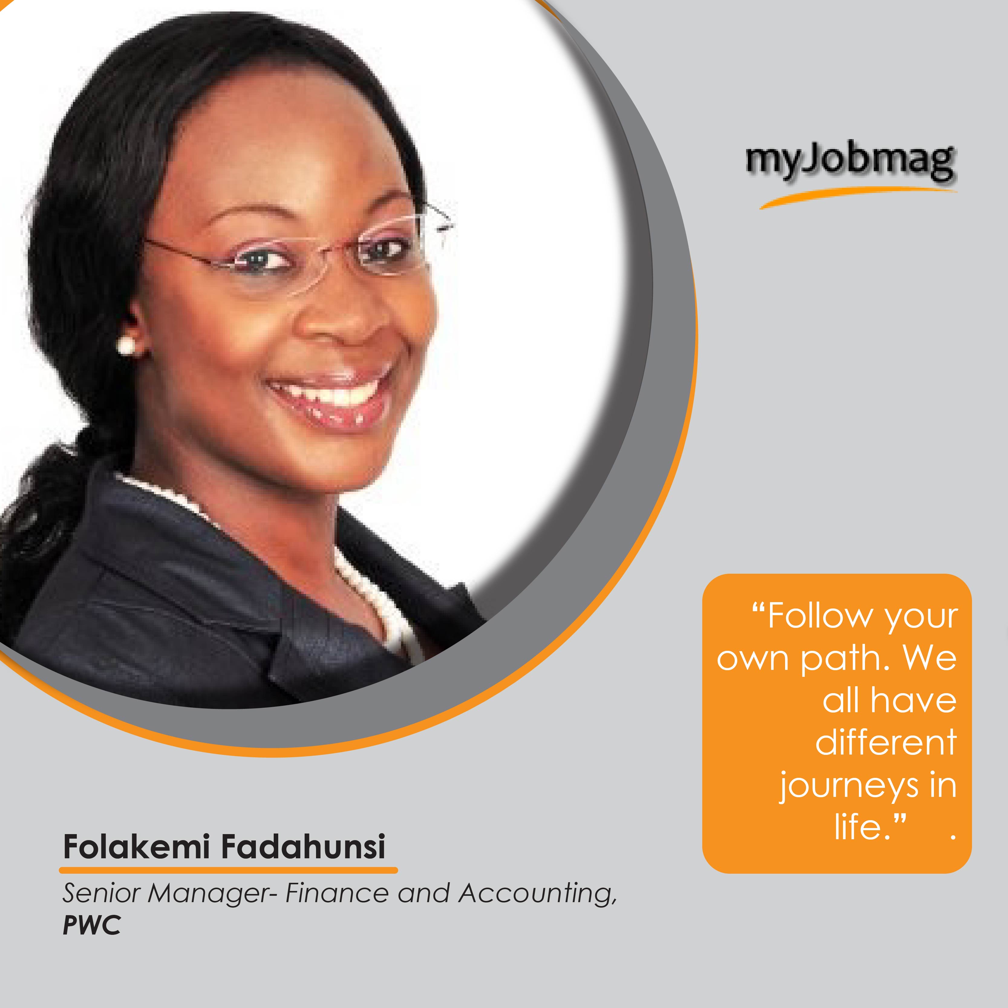 Folakemi Fadahunsi career advice MyJobMag