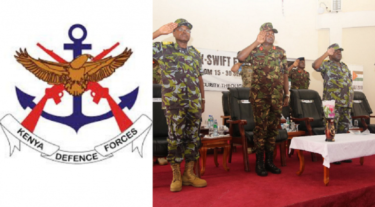 Kenya Defence Forces Salaries and Ranks 2019