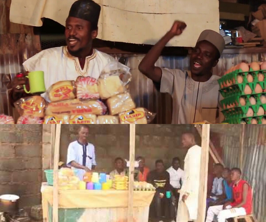 bread and egg seller